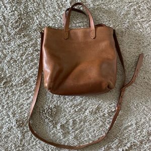 Small MAdewell zip top transport tote